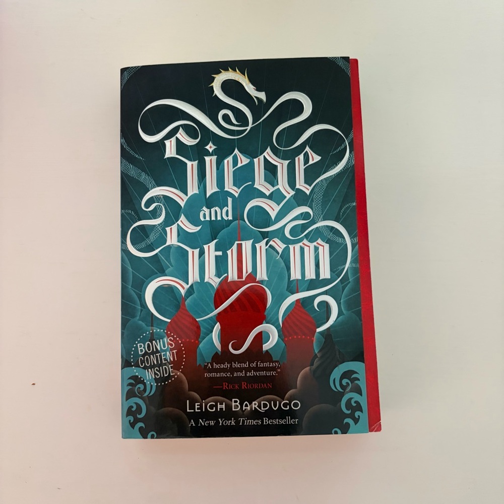 Siege and Storm Leigh Bardugo OOP
